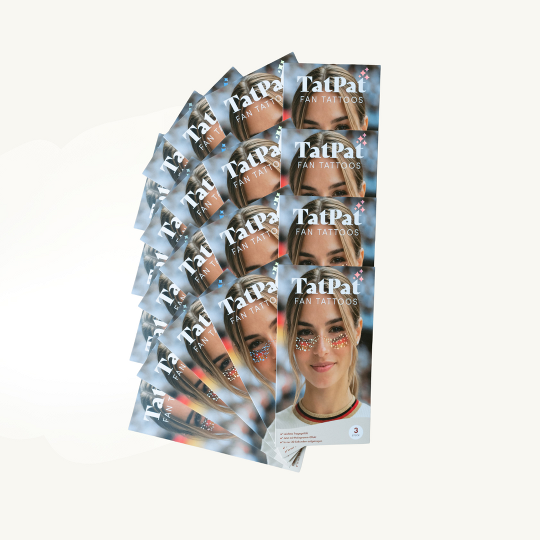 Party Pack: 60 Glow Tattoos